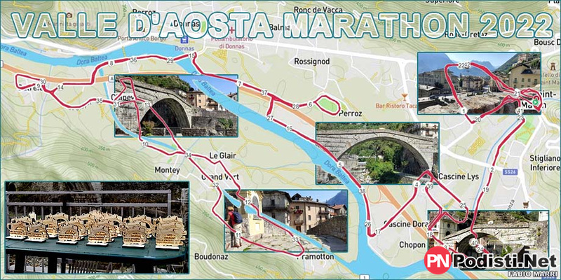 19.06.2022 Pont San Martin (AO) - Valle d'Aosta Marathon 2022