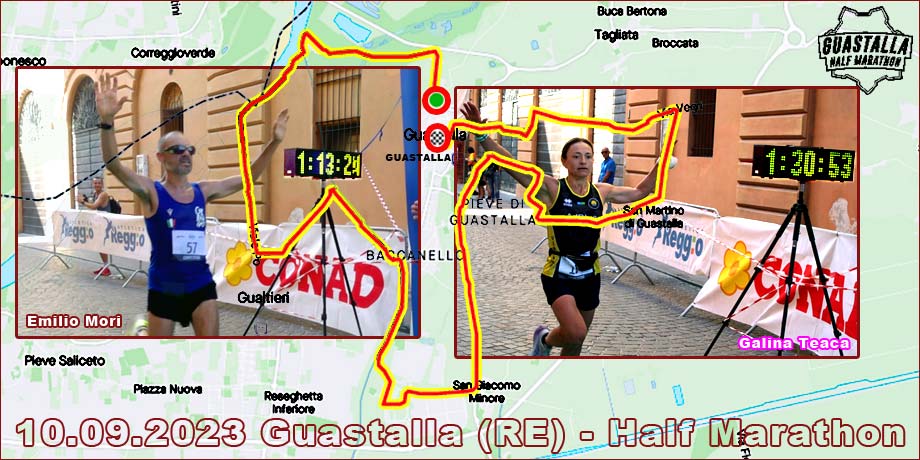10.09.2023 Guastalla (RE) - Half Marathon- Foto di Fabio Marri e Nerino Carri