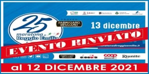 Maratona di Reggio Emilia: si salva solo il campionato italiano assoluti
