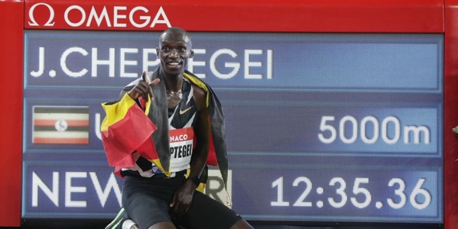 Principato di Monaco - Joshua Cheptegei, record del mondo sui 5.000 metri