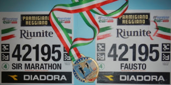Pettorali della Maratona di Reggio Emilia
