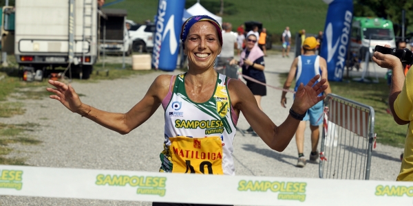 Rossella Munari, vincitrice della prova più lunga