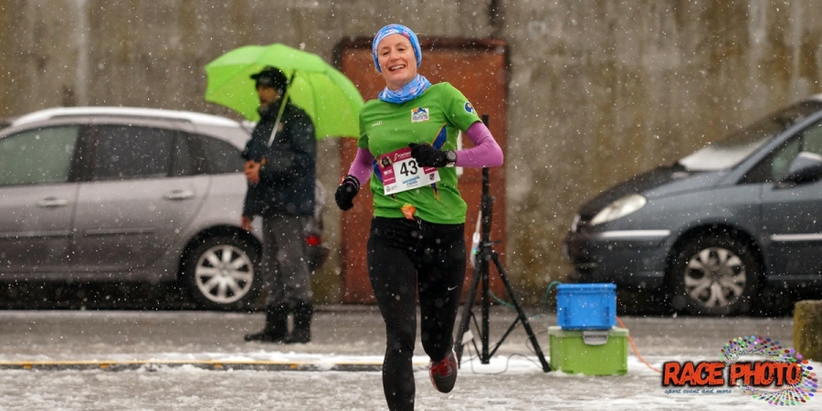 La vincitrice della 23 Km. Silvia Guenzani
