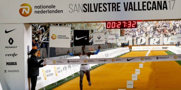 Eric Kiptanui vince la 53^ San Silvestre Vallecana