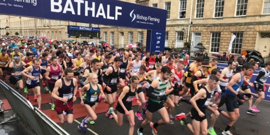 Partenza Bathalf Marathon, edizione 2019