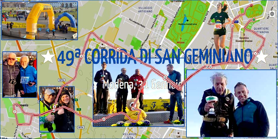 31.01.2023 Modena - 49^ Corrida di S.Geminiano
