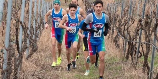 Il gruppo di testa della 10km