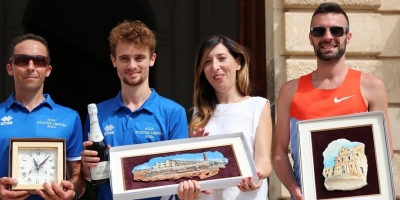 Il podio maschile
