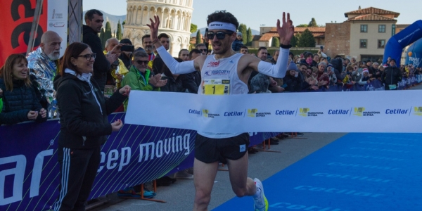 Grano vince la maratona di Pisa