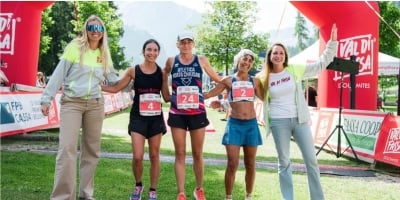 Cassol e L'Epee vincono a Canazei e sono i nuovi leader della 24^ Val di Fassa Running