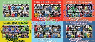 Venerdì 21 a Cesano Maderno le premiazioni del Cross per tutti