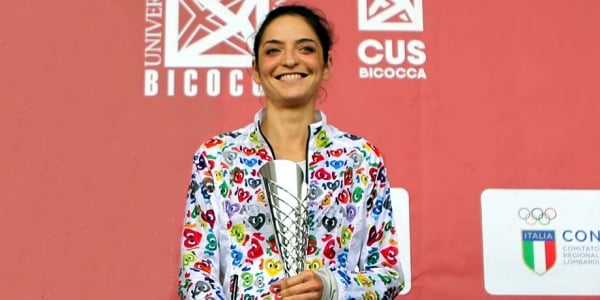 Sarah Giomi alla Corri Bicocca 2019