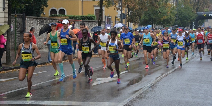 Partenza mezza maratona edizione 2017