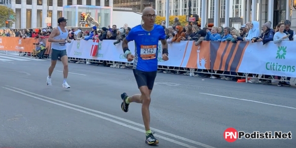 Maratona di New York: Gianluca Maiorano fenomenale M60 in 2:40:28