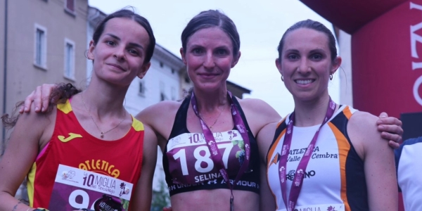 Il podio femminile