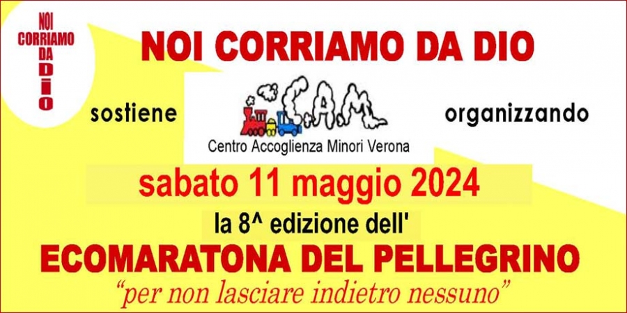 A Verona l&#039;11maggio l’EcoMaratona del Pellegrino