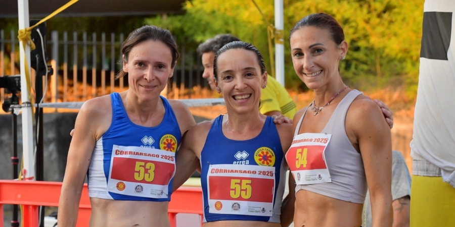 Il podio femminile