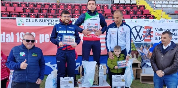 Podio maschile maratona