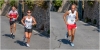 I vincitori della gara in un tratto del percorso