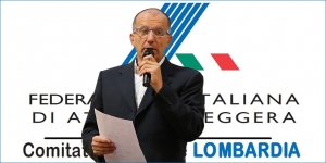 il presidente di Fidal Lombardia, Gianni Mauri: perplesso? preoccupato?