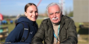 Coach Magnani con Federica Del buono 
