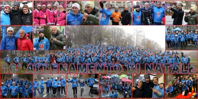 In mille al 16° Allenamento di Natale a Villasanta (MB)