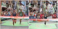 i vincitori della 42 k, Barbara Bani e Italo Cassol
