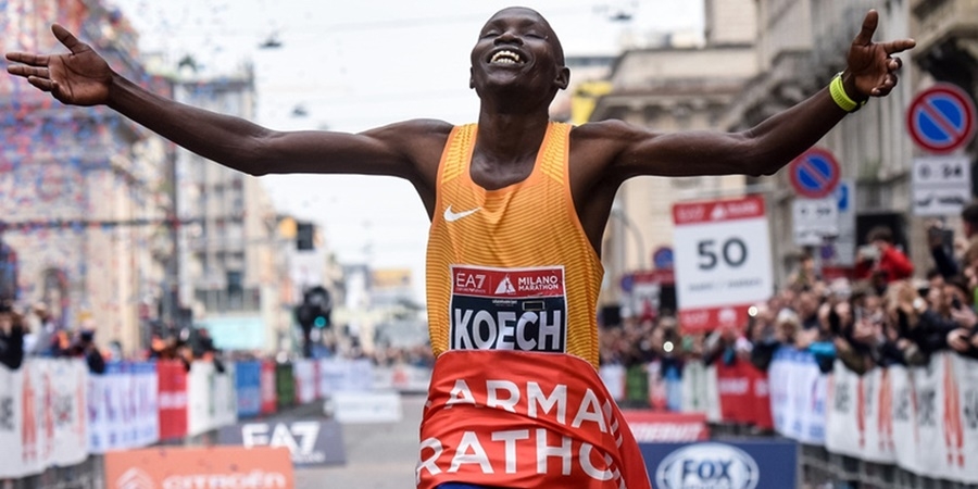 Koech Kipngetich Edwin, vincitore Milano Marathon 2017