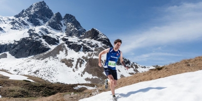 In azione Alessandro Crippa, il vincitore del Trail Run