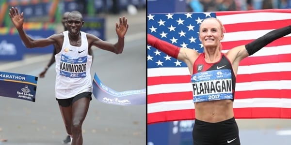 Maratona di New York: vincono Kamworor e Flanagan