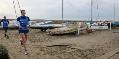 Forte dei Marmi (LU) - Forte Sea Front, chiusura sotto la pioggia