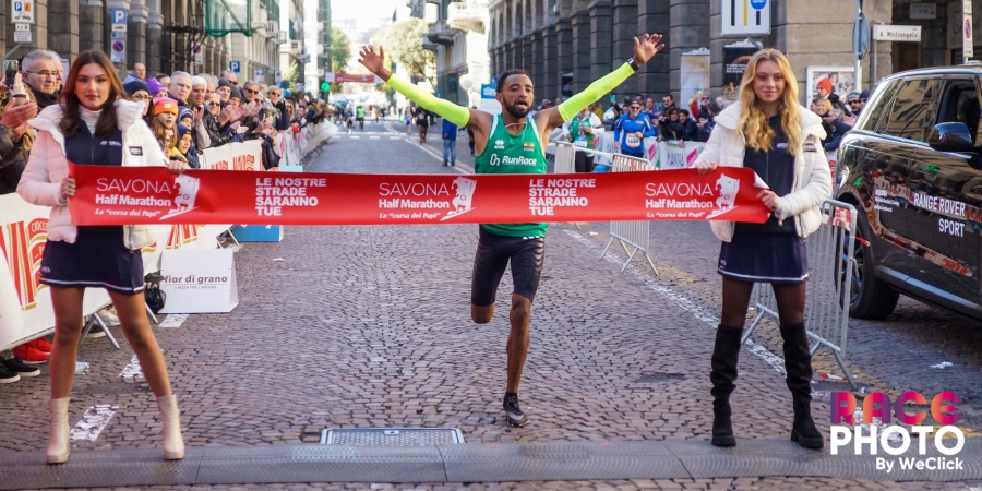 Savona – 9^ Half Marathon, doppietta etiope: Dinksa (con record) e Balcha