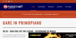 E&#039; online il nuovo calendario di Podisti.Net