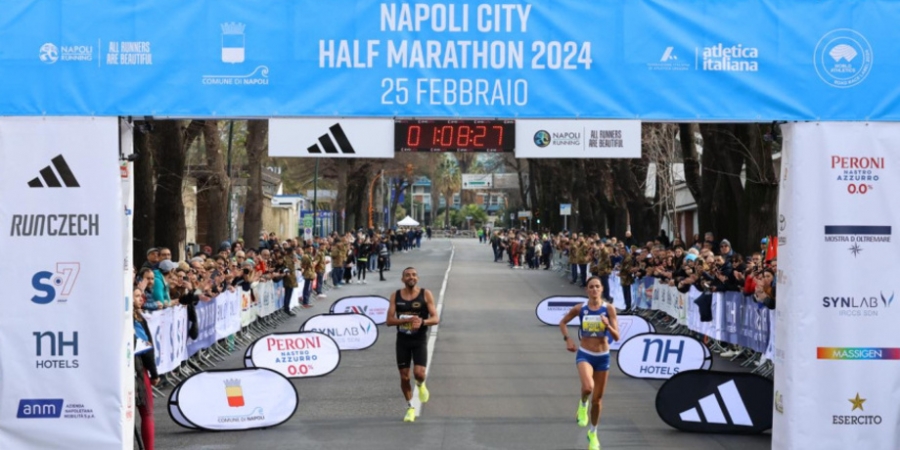 Napoli City H.M: vincono Kirui e Tanui, Yaremchuk record italiano
