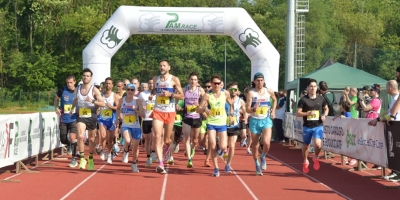 La partenza della gara competitiva