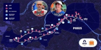 Il percorso e due tra i fortunati protagonisti