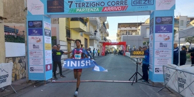 Terzigno (NA) - 7^ Terzigno Corre, vincono Kadiri e Palomba