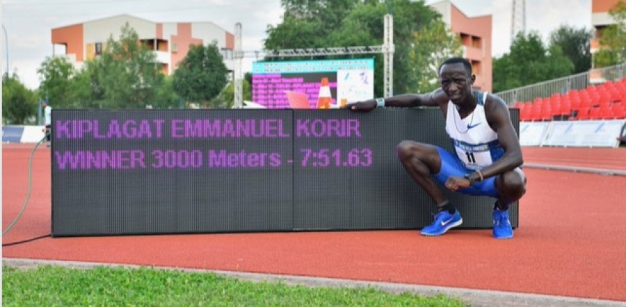 Il vincitore dei 3000 mt