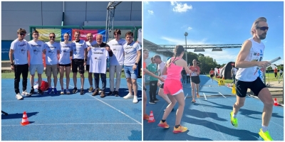 Il team vincente dell&#039;edizione 2024; una fase del cambio