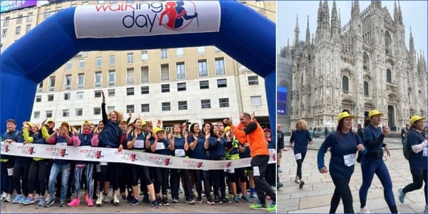 Milano, concluso il 9° Walking Day autunnale