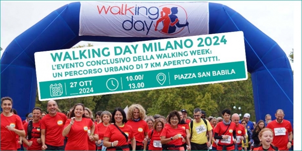 Dal 21 al 27 ottobre torna la Milano Walking Week