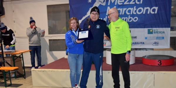 La premiazione di sir Marathon