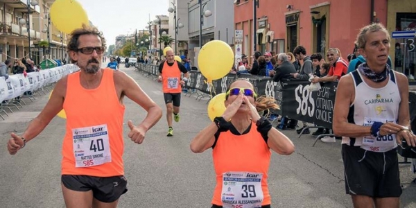 Nelle vesti di pacer alla maratona di Latina