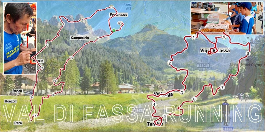 Fontanazzo / Vigo di Fassa (TN) – Prime due tappe della Val di Fassa Running