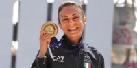 Giovanna Epis con l&#039;oro