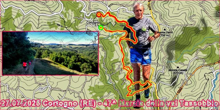 27.07.2025 Cortogno (RE)- 47^ Marcia della val Tassobbio