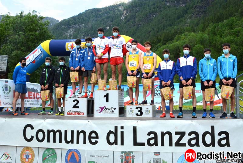 05.06.2021 Lanzada (SO) – Campionati Italiani Assoluti di staffette di corsa in montagna -Allievi/Cadetti