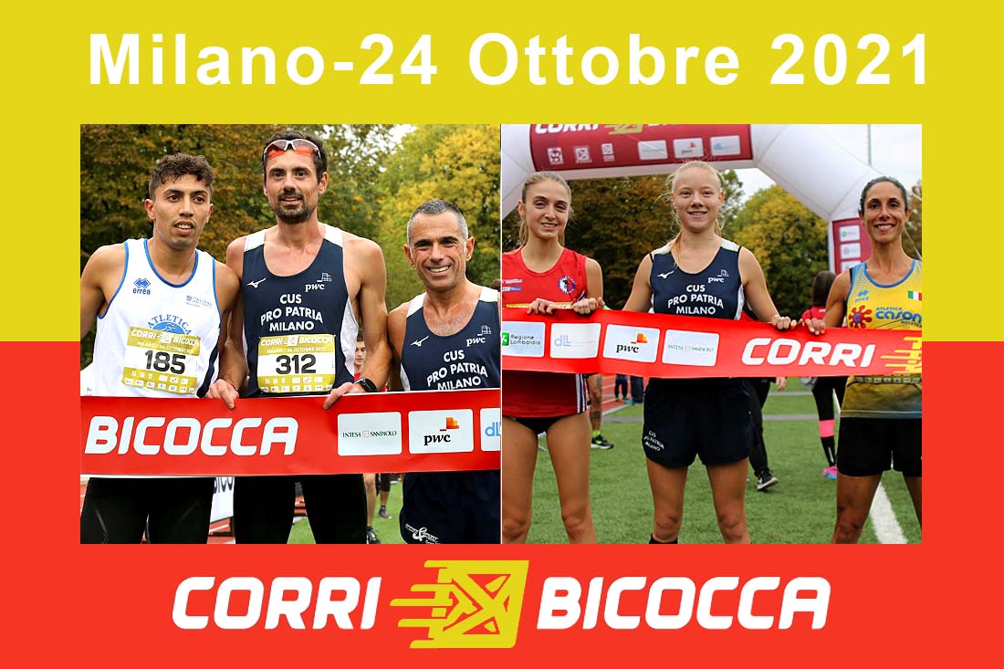 24.10.2021 Bicocca Stadium – Milano – 4^ ed. CorriBicocca