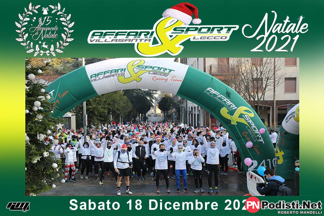 18.12.2021 Villasanta (MB) – 15° Allenamento di Natale Affari e Sport