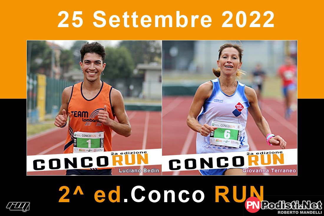 25.09.2022 Concorezzo (MB) – 2^ ed. ConcoRun
